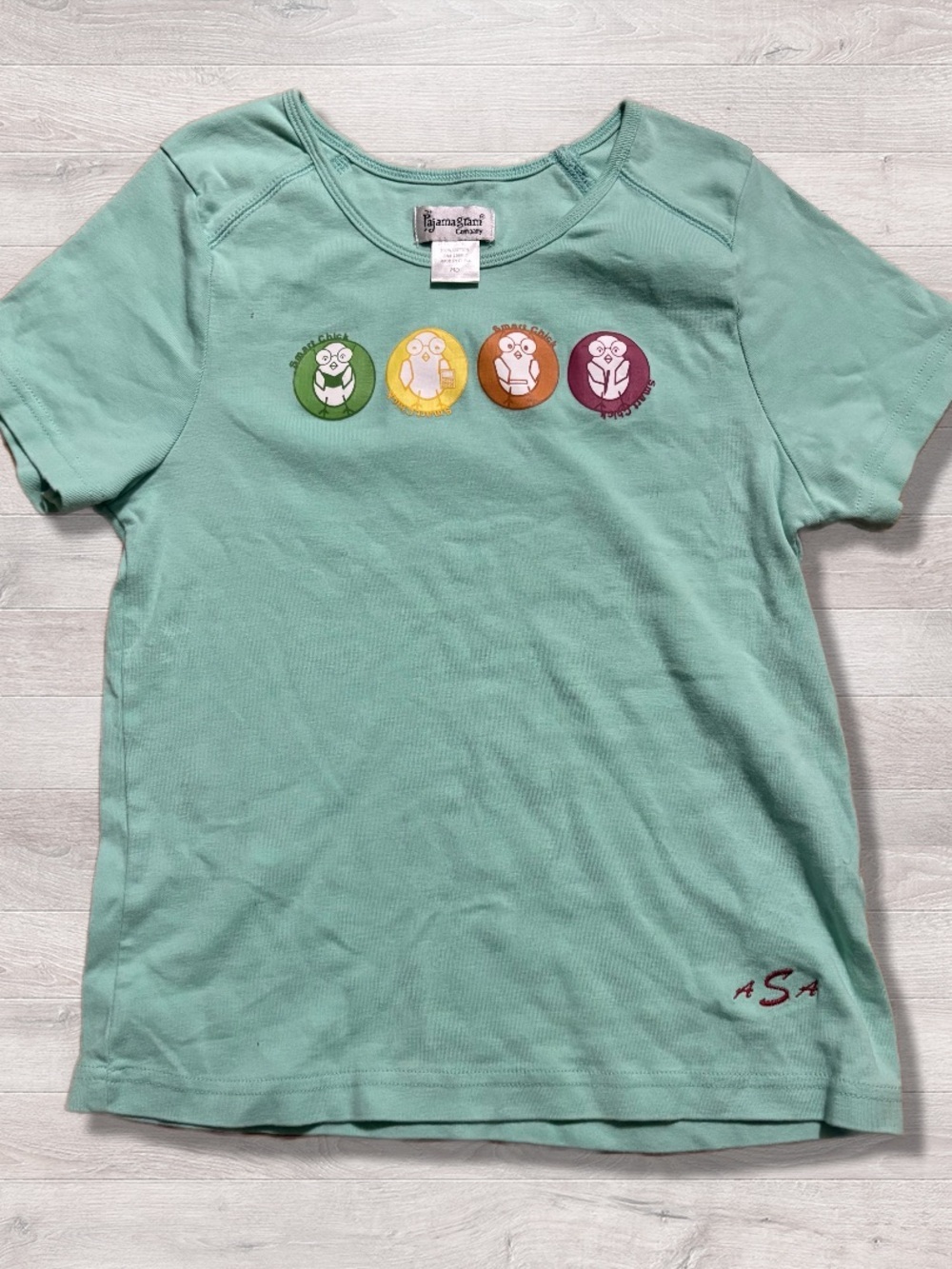 Y2K 2000s Pajamagram Smart Chick Sleep Shirt Women’s Medium